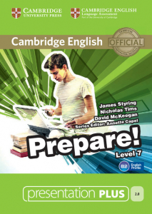 Cambridge English Prepare! Level 7 Presentation Plus DVD-ROM